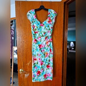 Stop Staring Retro Floral Dress